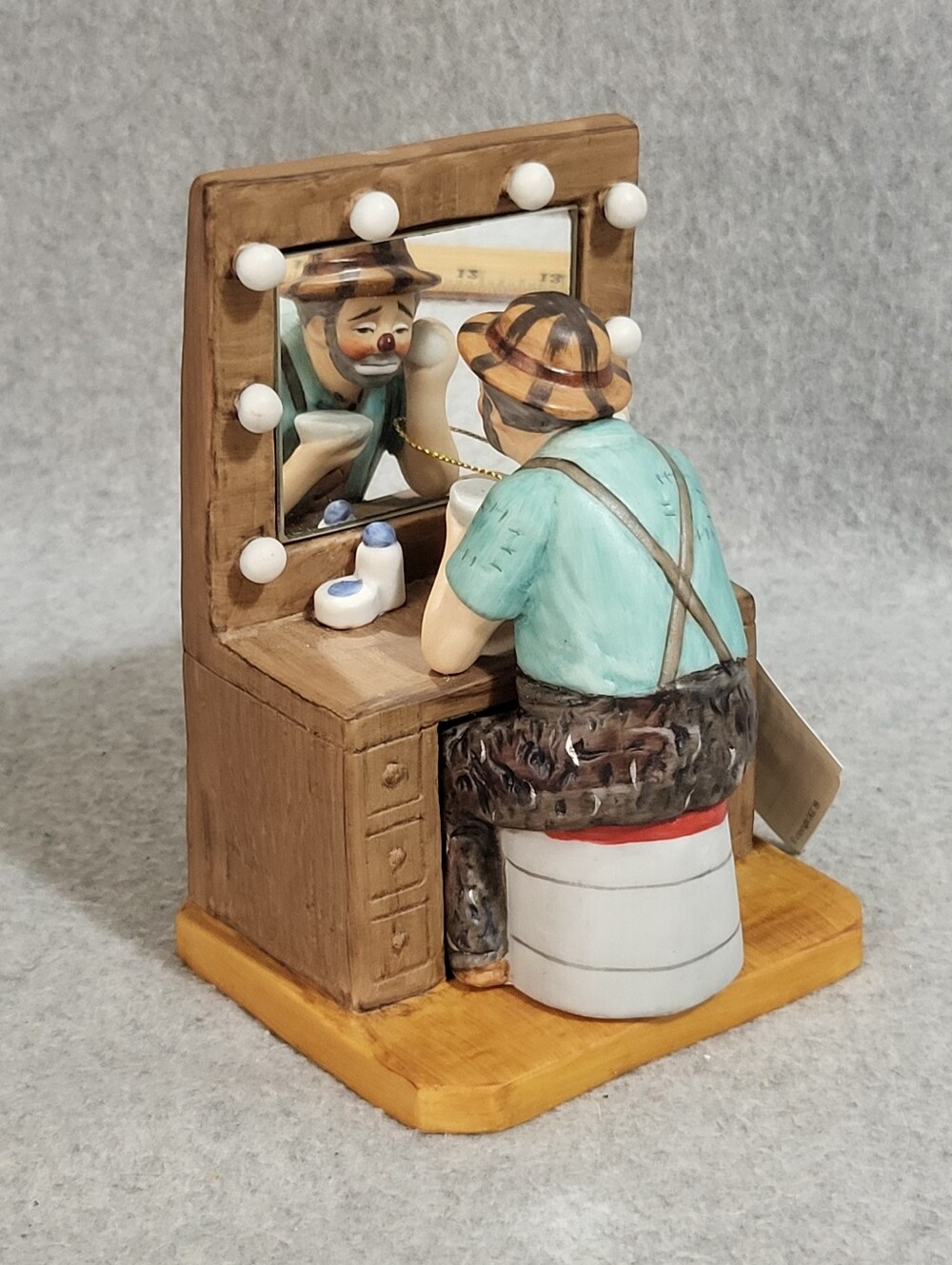 Emmett Kelly Circus Collection Dressing Room Clown Figurine Dave Grossman Ltd Ed